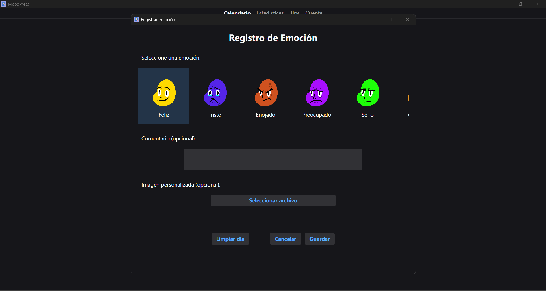 MoodPress Preview